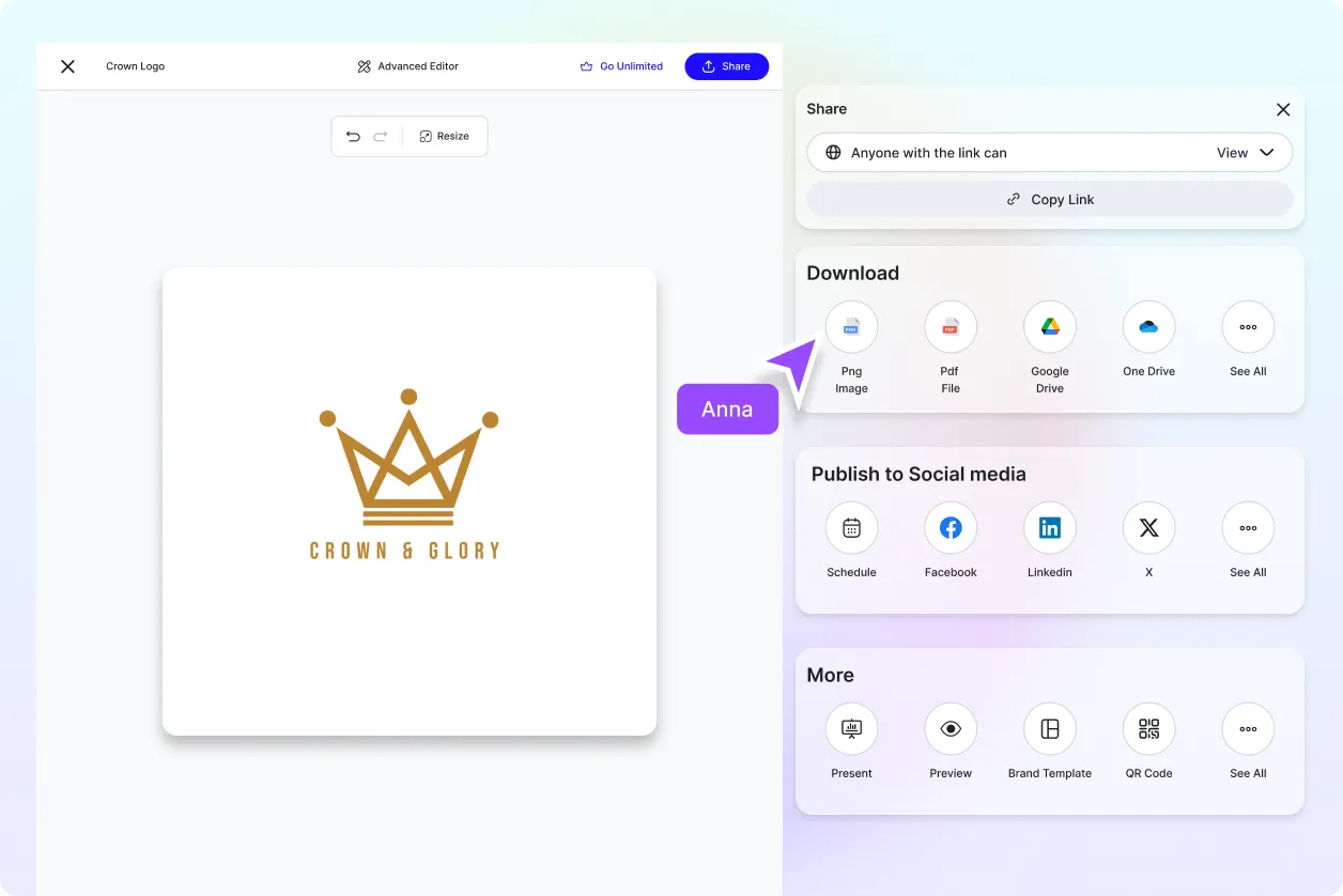 Free AI Crown Logo Generator, Royal Crown Logo Maker Online